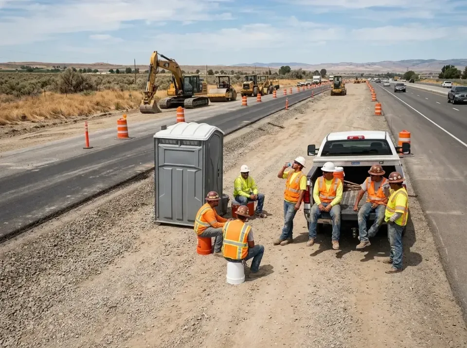 highway-road-construction-crew-007 — frequently asked questions, Porta Potty and Restroom Rentals in Edgerton, WI
